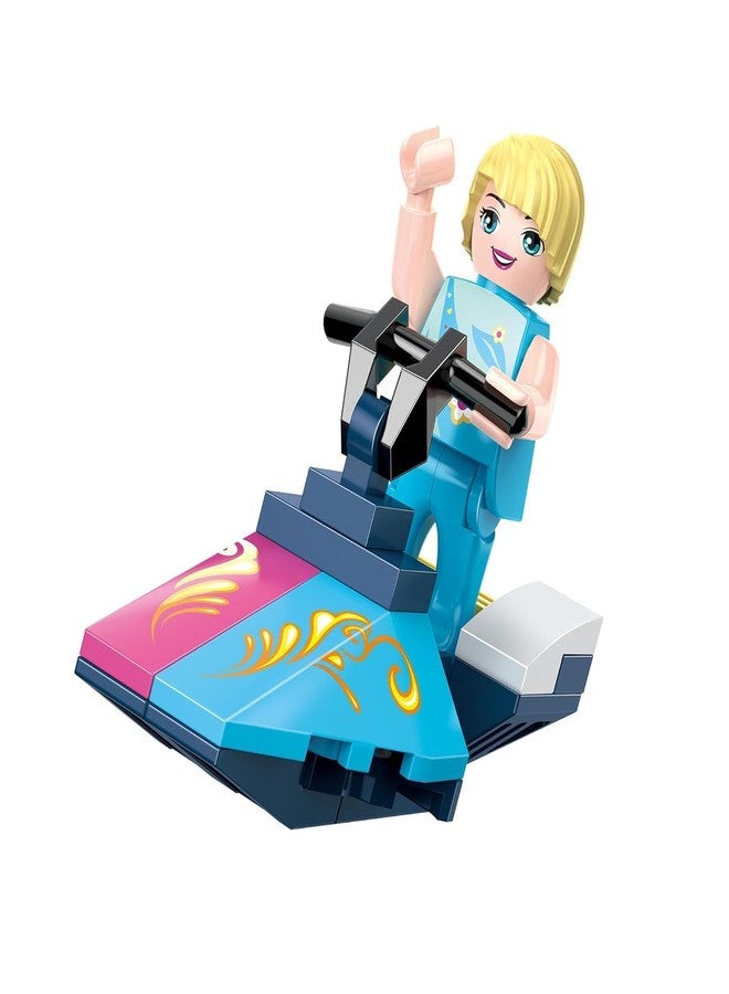 CIRBOX 297 PCS Girls Building Blocks Play Set - Creative Intelligence Brick Toys for Kids | Water Party Theme DIY Assemble Construction Kit for Girls Age 6 - Image 5